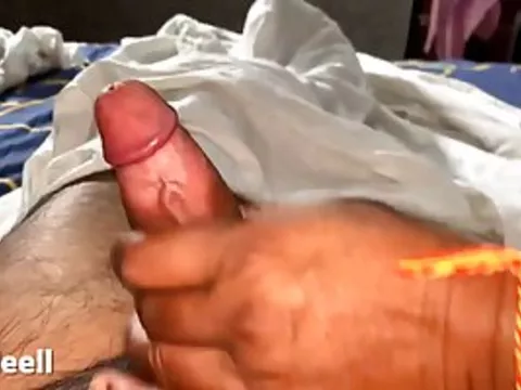 Plump Indian dame is providing a hand