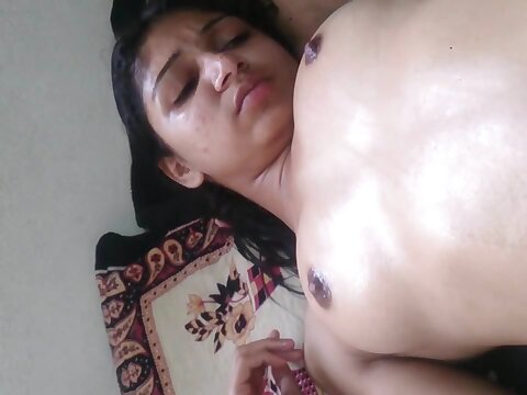 India damsel getting an oily assets