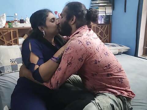 Indian Couple Romantic Love Scene