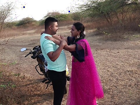 Indian Wife Outdoor Blowjob Licking