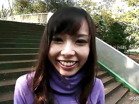 This petite Chinese beauty is eager to